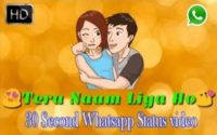 Tera Naam Liya Tujhe Yaad Kiya Whatsapp Status Video